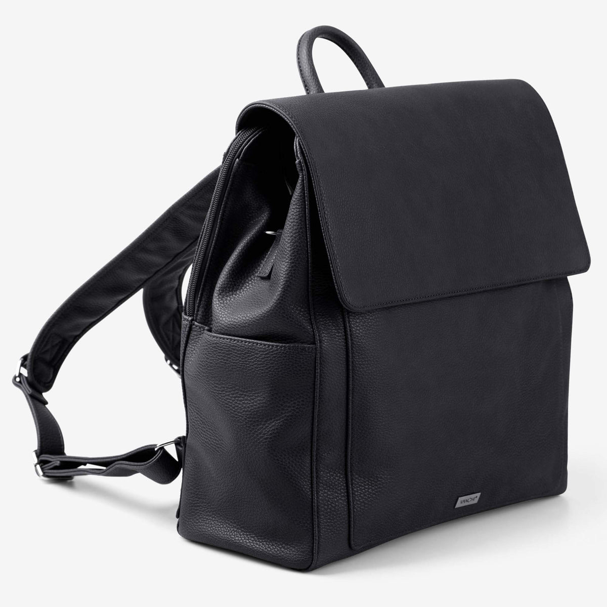 VANCHI - The Emmy Backpack Nappy Bag | Black