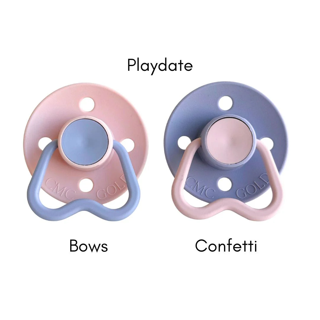 CMC GOLD - CMC Dummies Varicoloured Twin Pack (Size 2) NB-6m (AIR FILLED) | Multiple Options