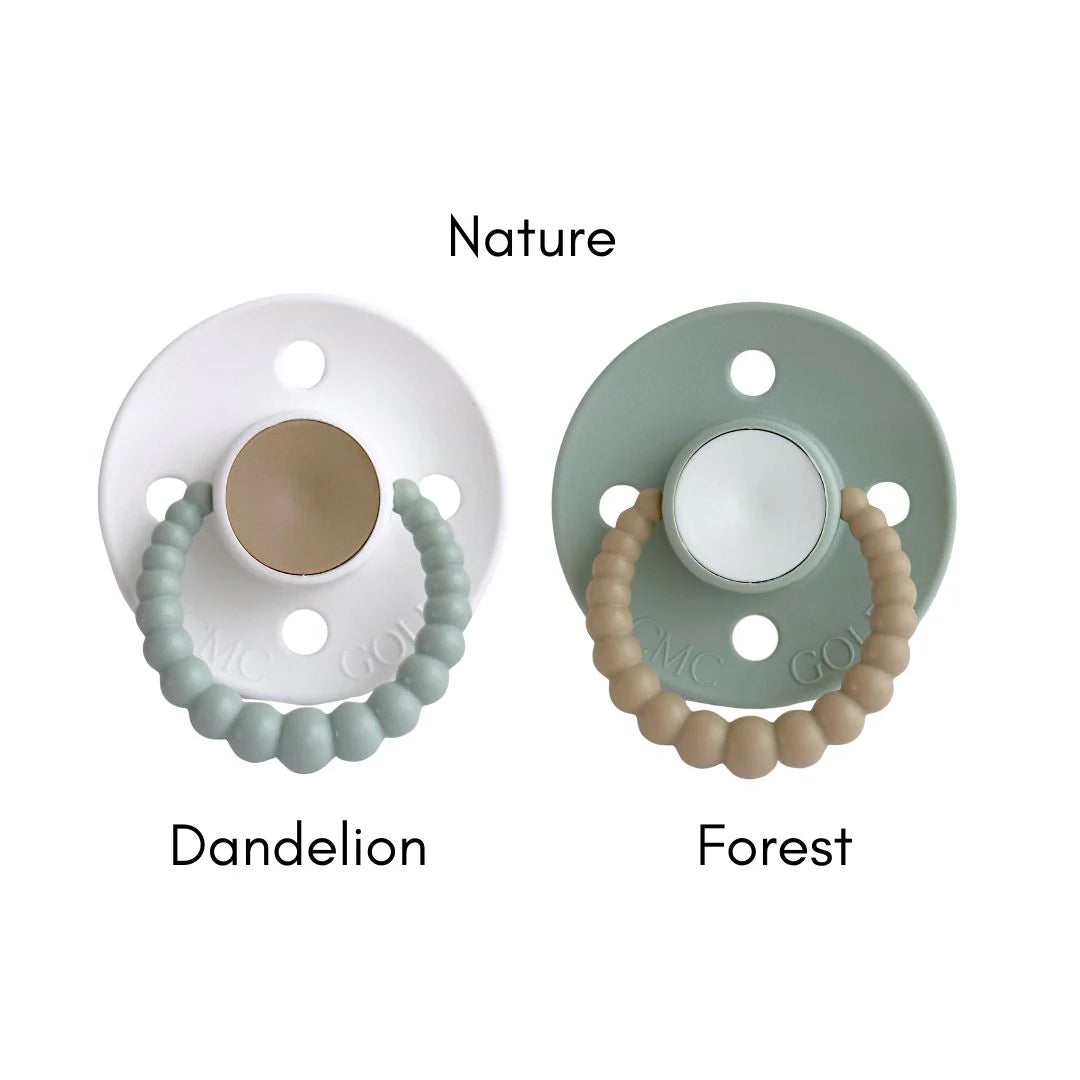 CMC GOLD - CMC Dummies Varicoloured Twin Pack (Size 1) NB-6m | Multiple Options