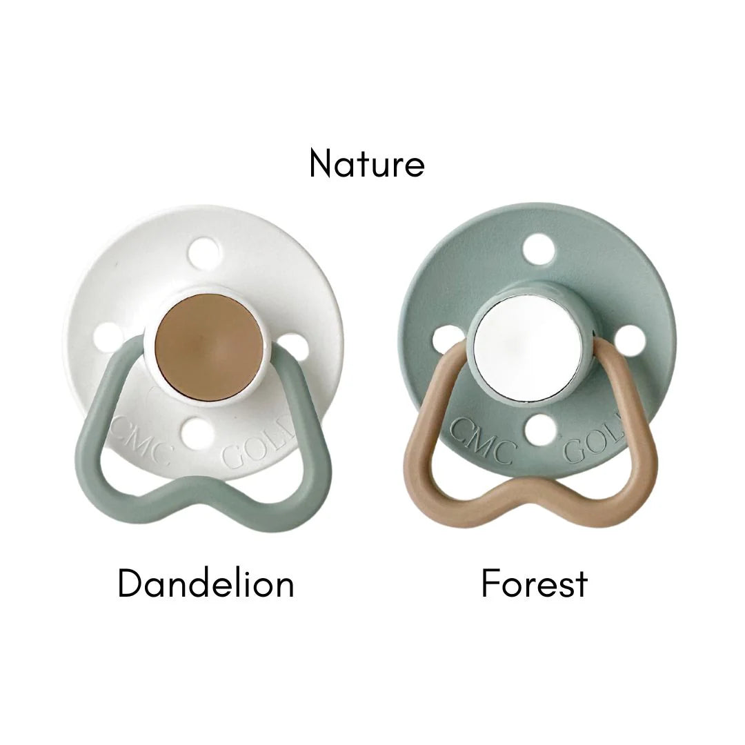 CMC GOLD - CMC Dummies Varicoloured Twin Pack (Size 1) NB-6m | Multiple Options