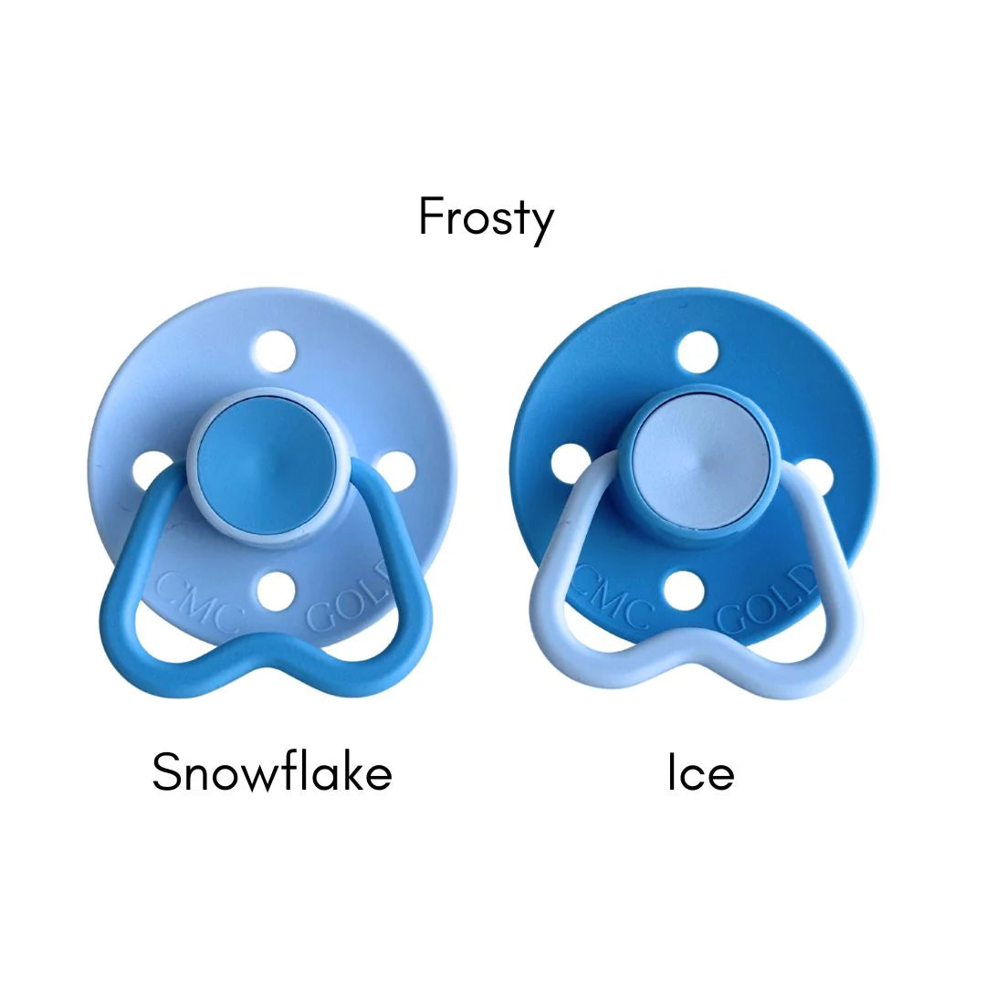 CMC GOLD - CMC Dummies Varicoloured Twin Pack (Size 1) NB-6m | Multiple Options