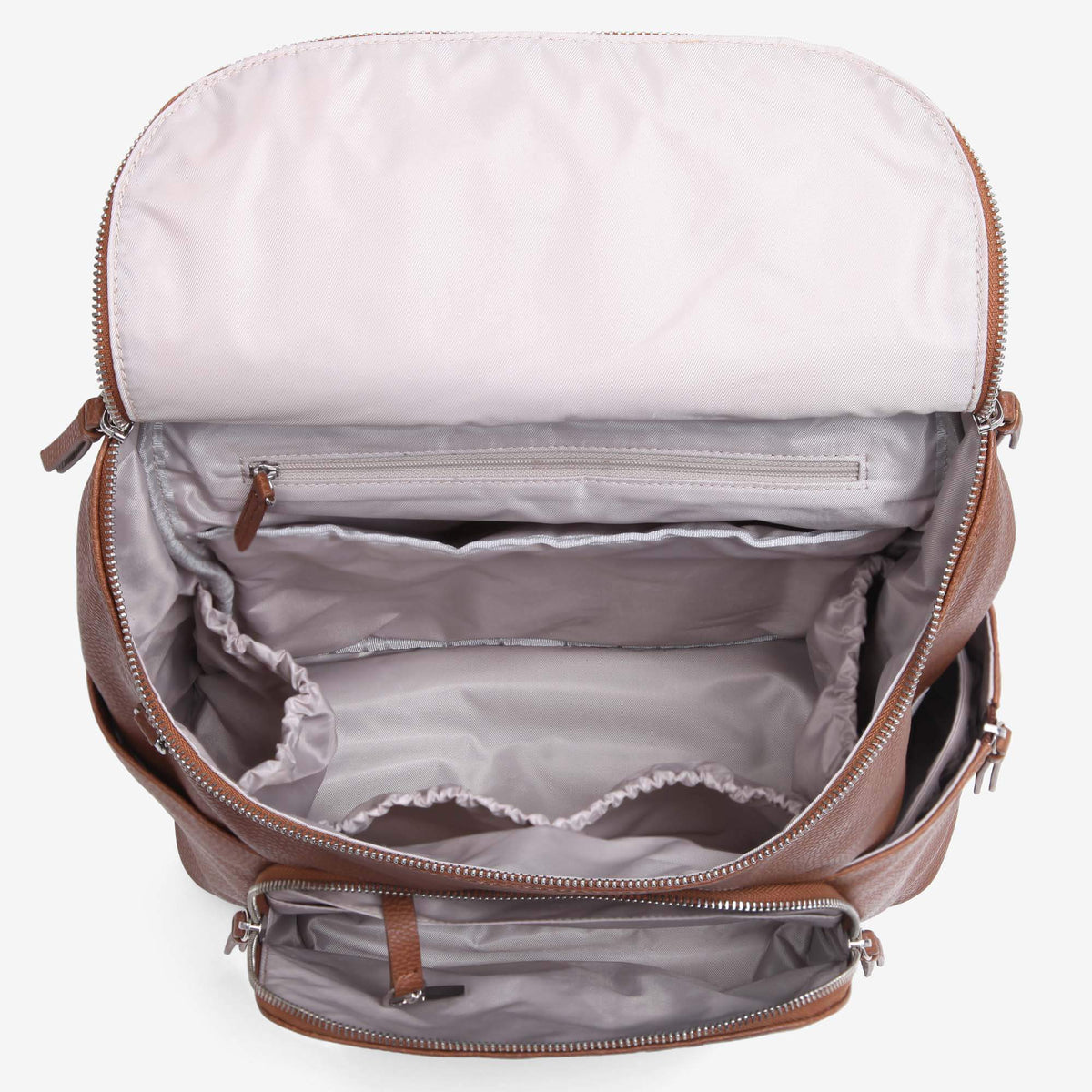 VANCHI - The Frankie Everyday Backpack Nappy Bag | Tan
