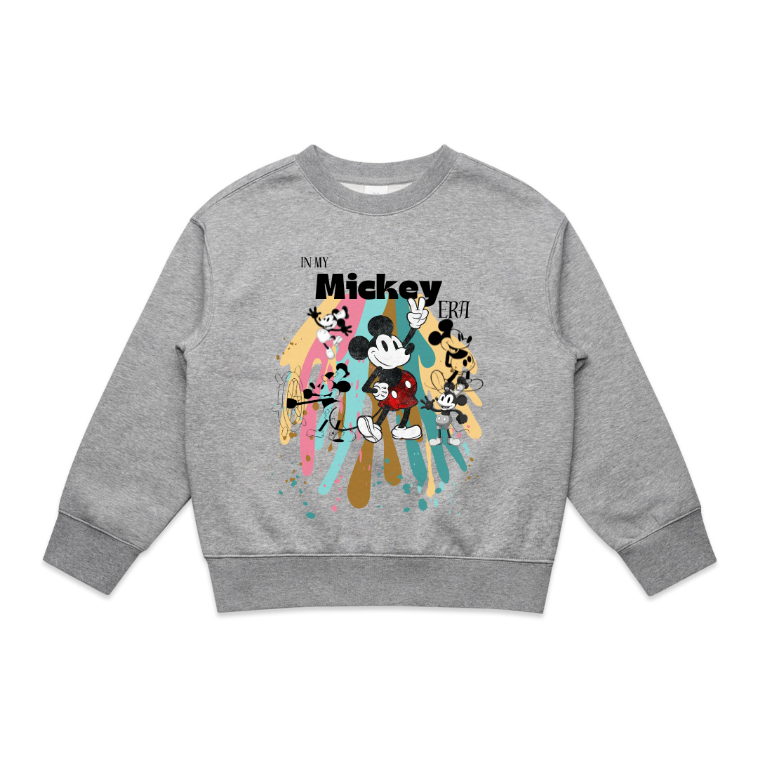 MLW By Design - Mickey Vintage Oversized Crew