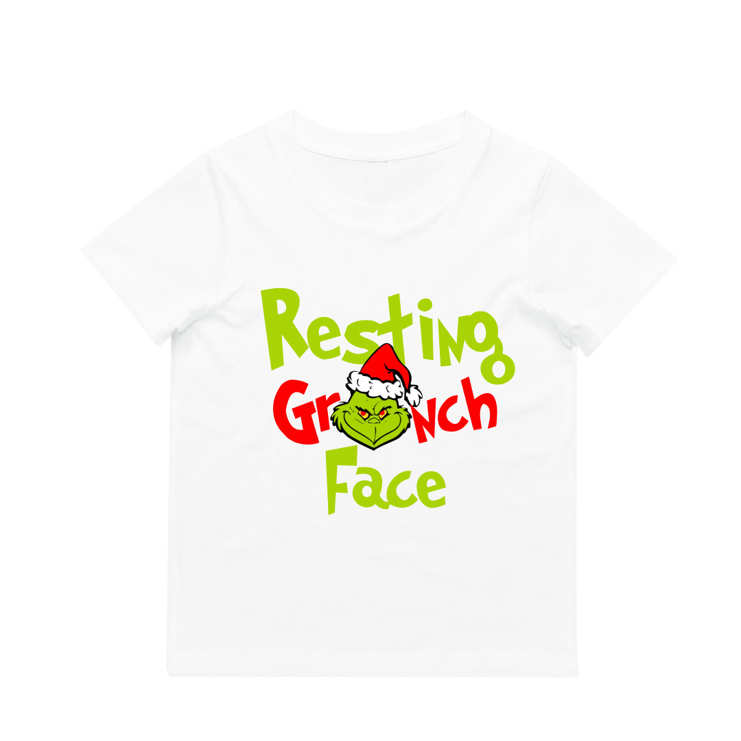 MLW By Design - Resting Grinch Face Tee | Various Colours