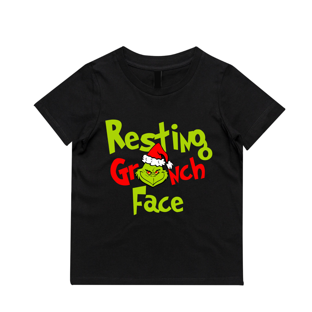 MLW By Design - Resting Grinch Face Tee | Various Colours