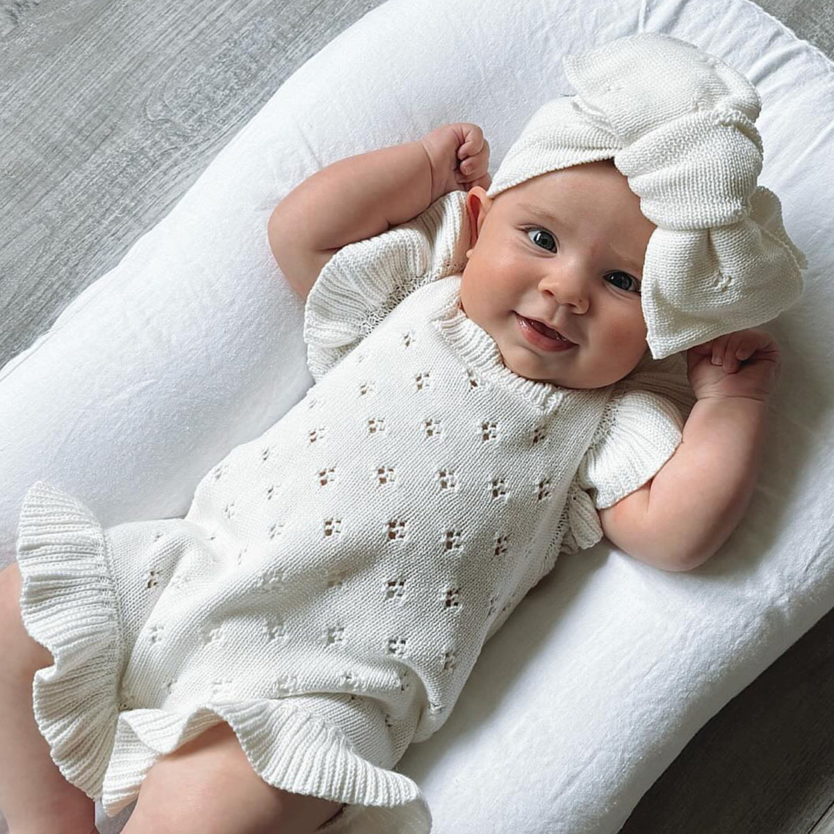 Lilla Hjartat - Pointelle Romper