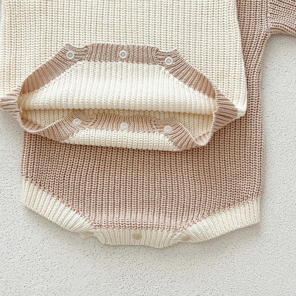 Camila Knit Romper | Cream