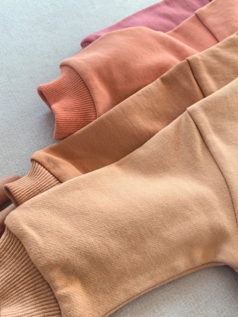 Cotton Long Sleeve Romper | 16 Colours