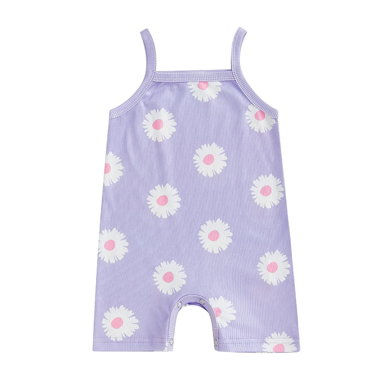 Flower Romper | Lilac