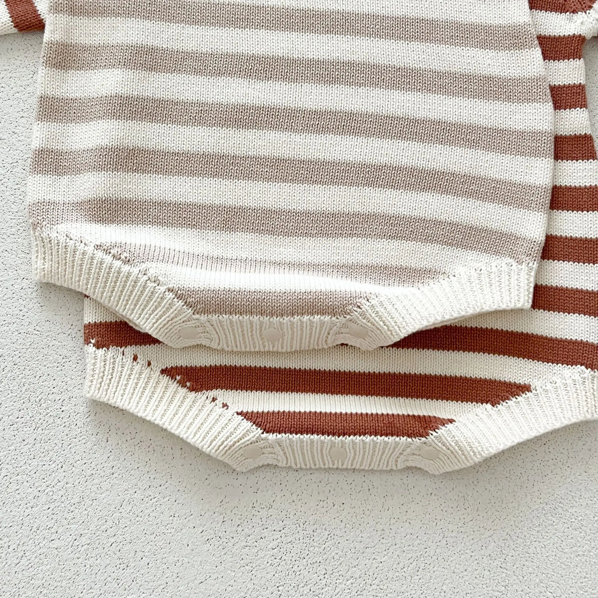 Bailey Striped Romper | 2 Colours