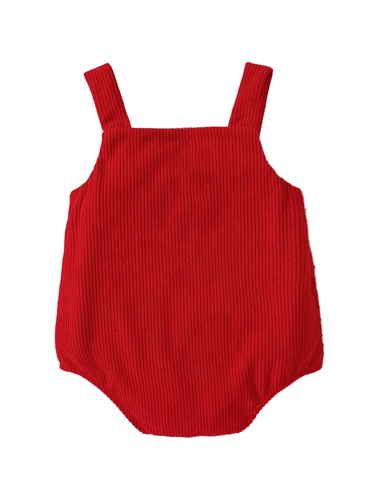 Gingerbread Red Romper
