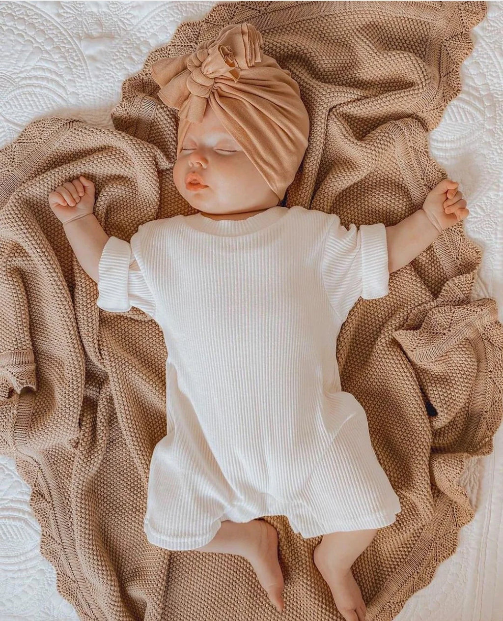 Little Zemi Personalised Blanket Caramel My Little Wardrobe