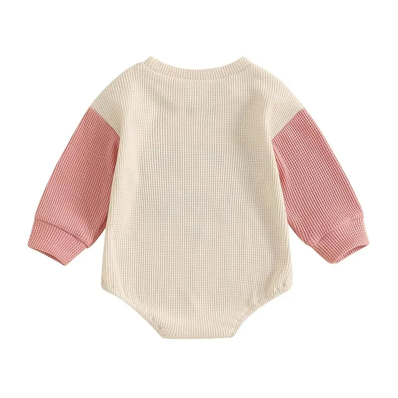 Waffle Auntie Romper