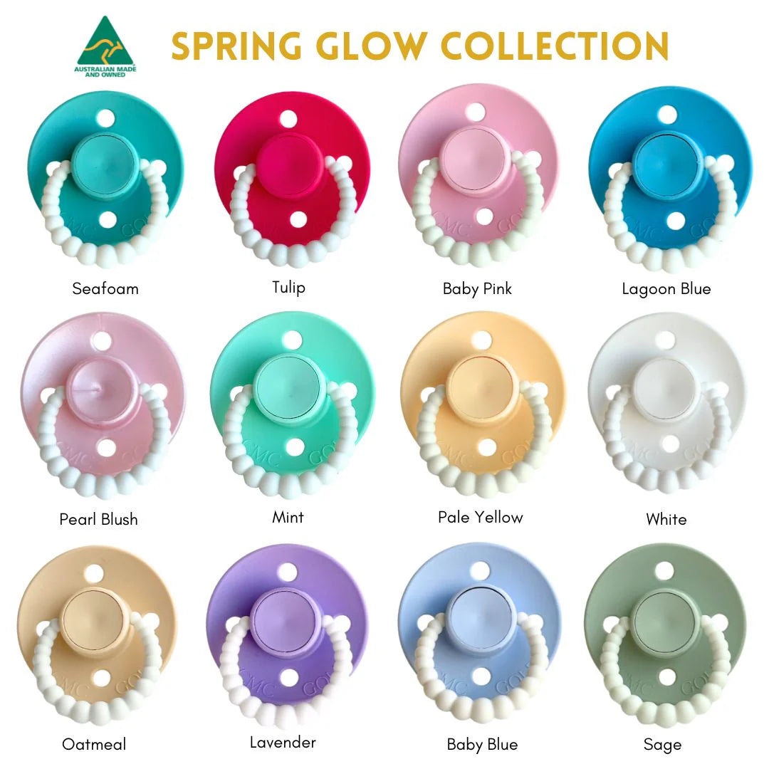 CMC GOLD - GLOW Bubble Dummies Twin Pack (Size 1) NB-6m (AIR FILLED) | Multiple Options