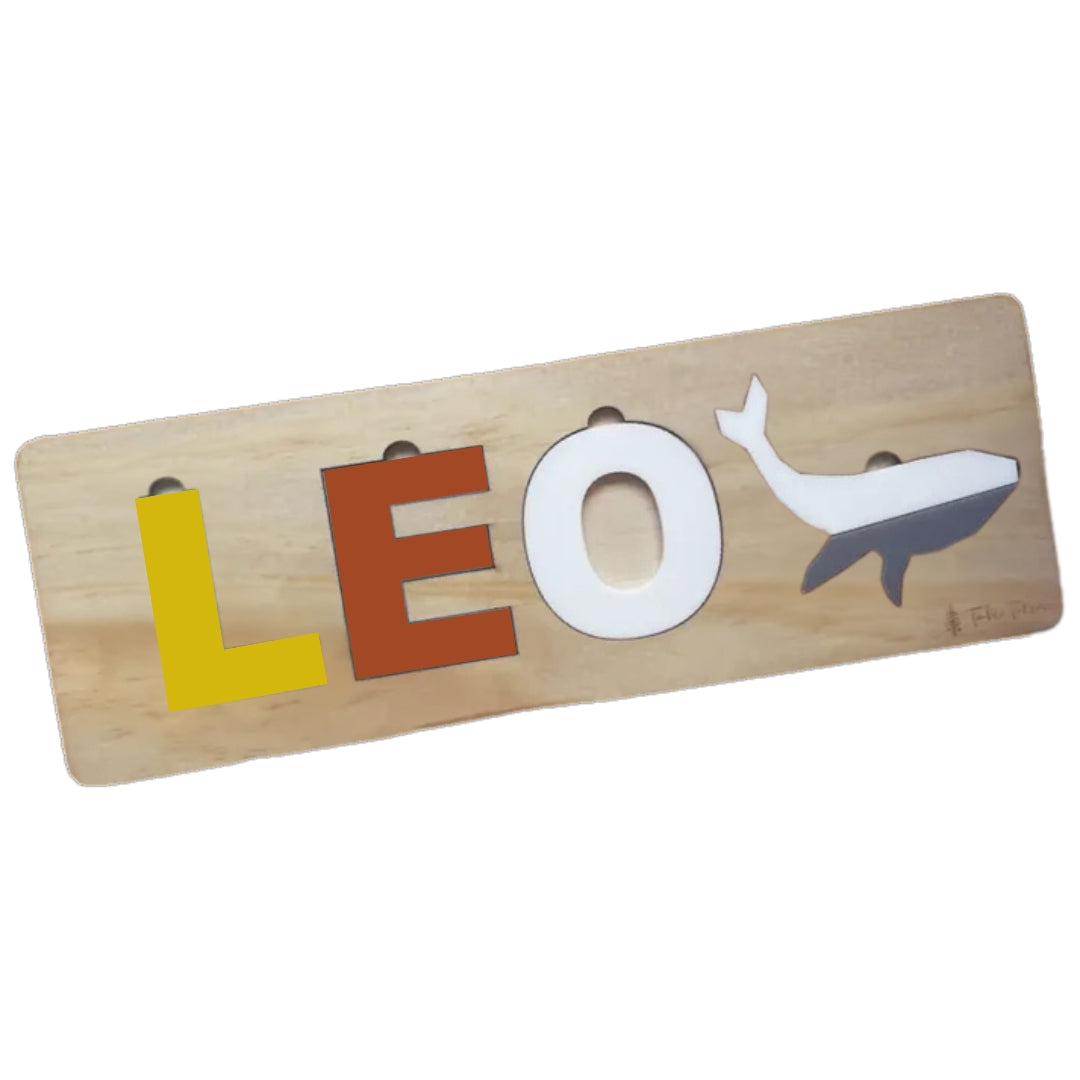 Timber Tinkers - Classic Name Puzzle | Colours