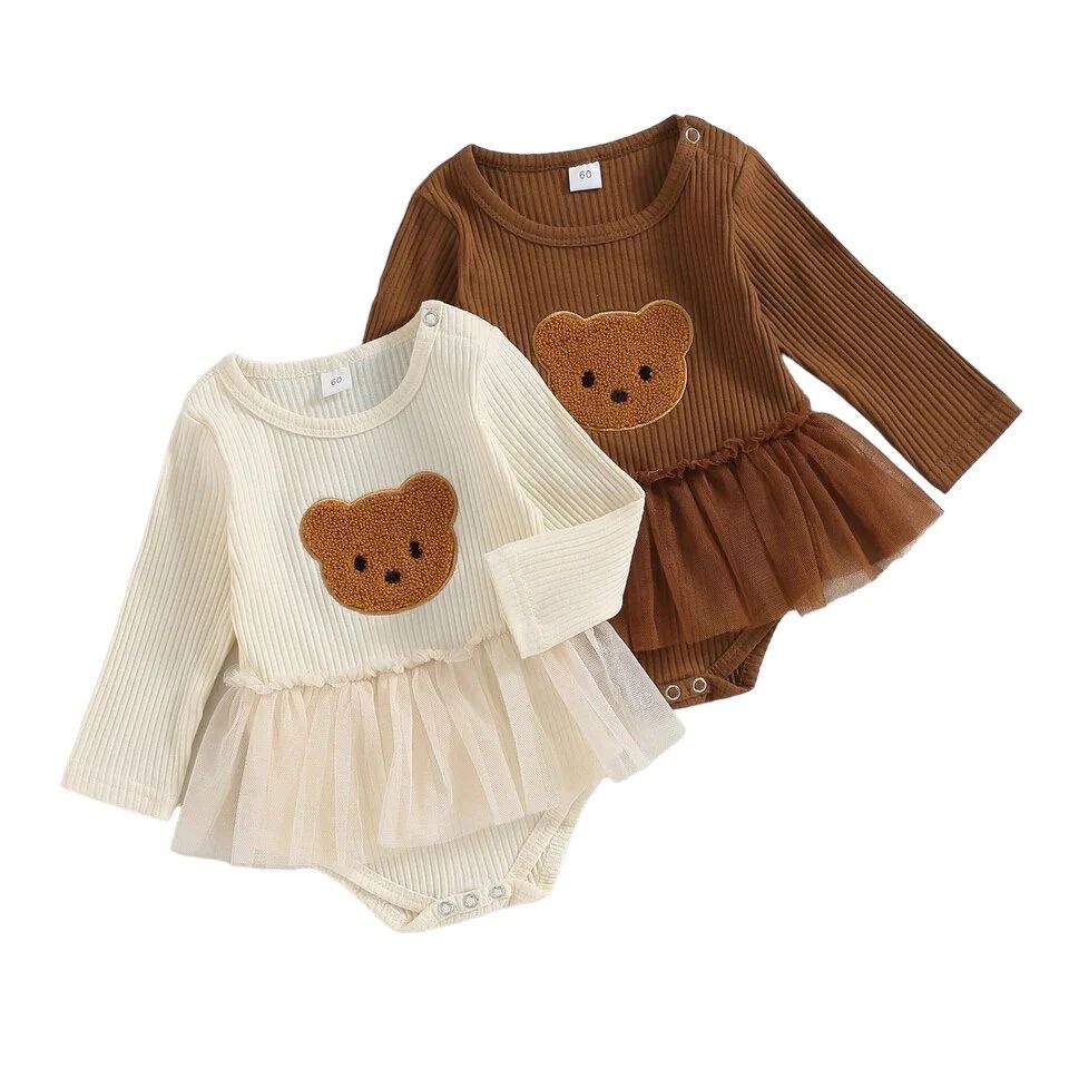 Teddy Tutu Bodysuit | 2 Colours