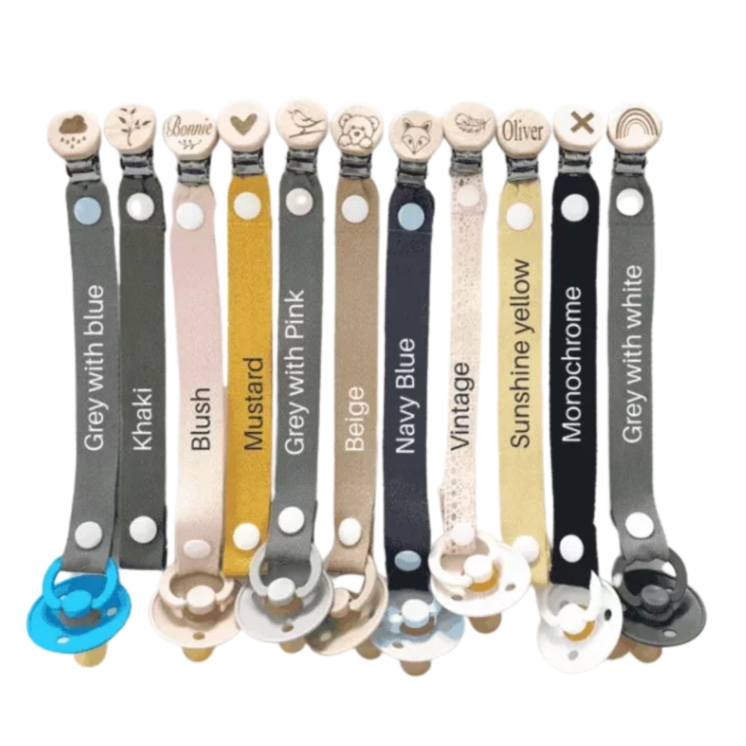 Our Little Helpers - Cotton Dummy Clips | Wide Strap