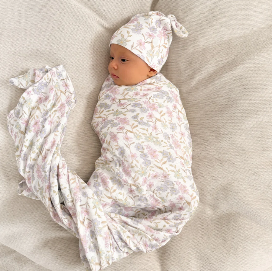 Anchor & Arrow - Organic Baby Swaddle | Daisy Dreams