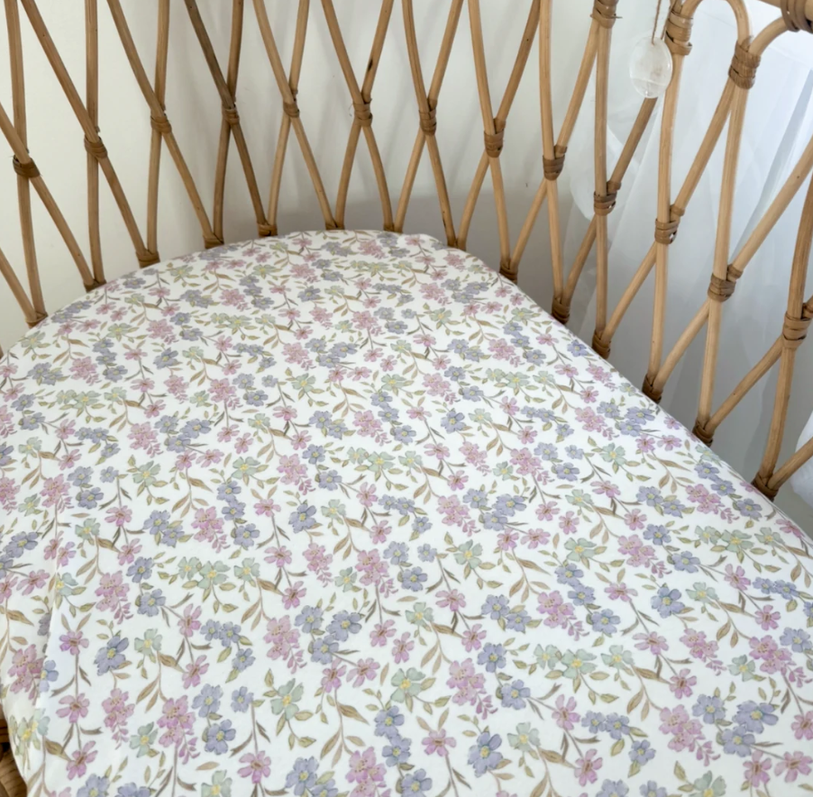 Anchor & Arrow - Bassinet sheet / Change Table Cover | Daisy Dreams