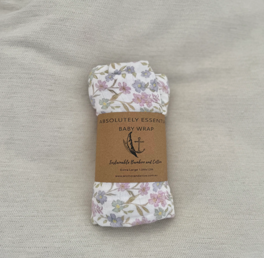Anchor & Arrow - Organic Baby Swaddle | Daisy Dreams