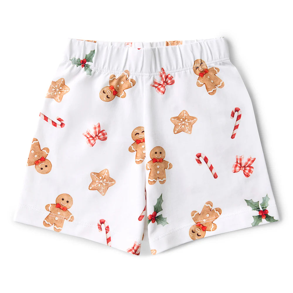 Snuggle Hunny Kids - Gingerbread Organic Kids PJ Set