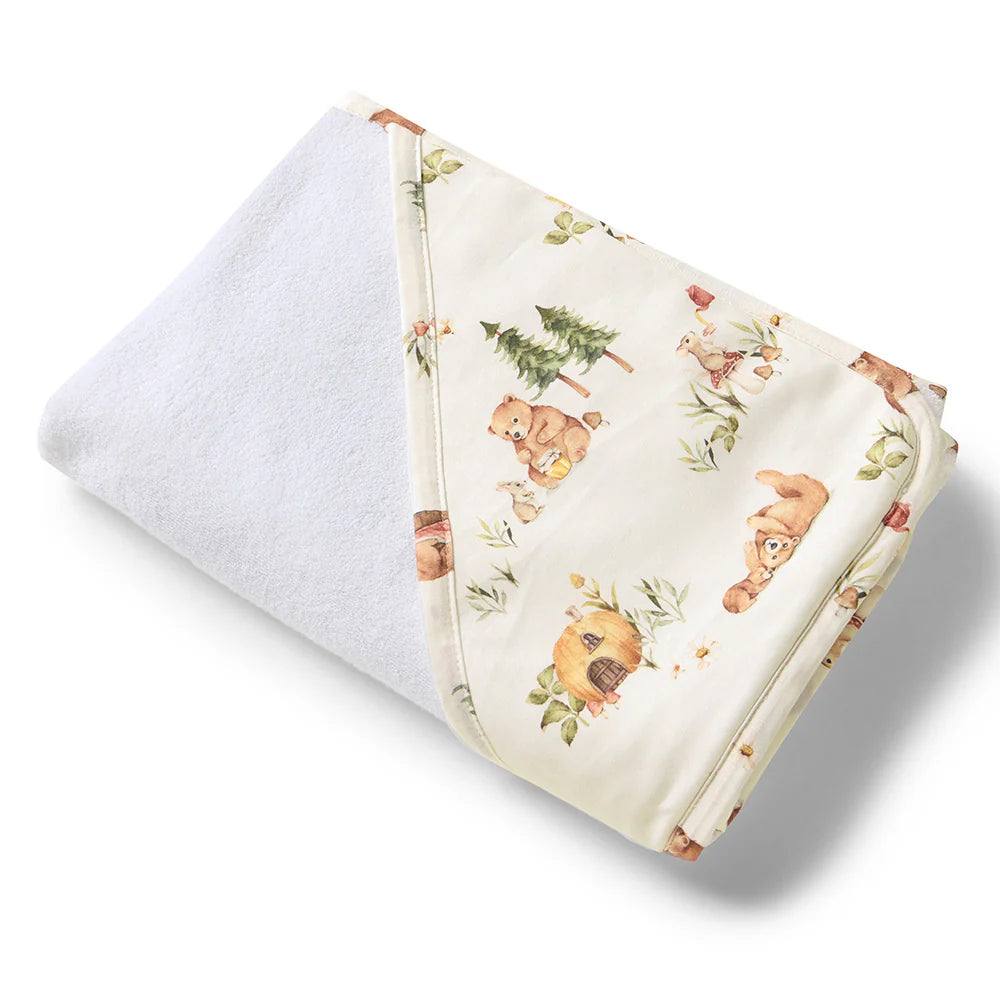 Snuggle Hunny Kids - Organic Hooded Baby Towel | Bears