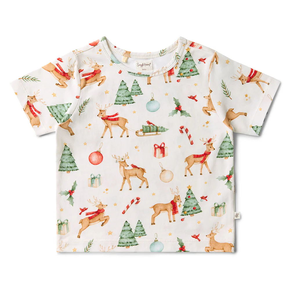 Snuggle Hunny Kids - Prancer & Friends Organic Kids PJ Set
