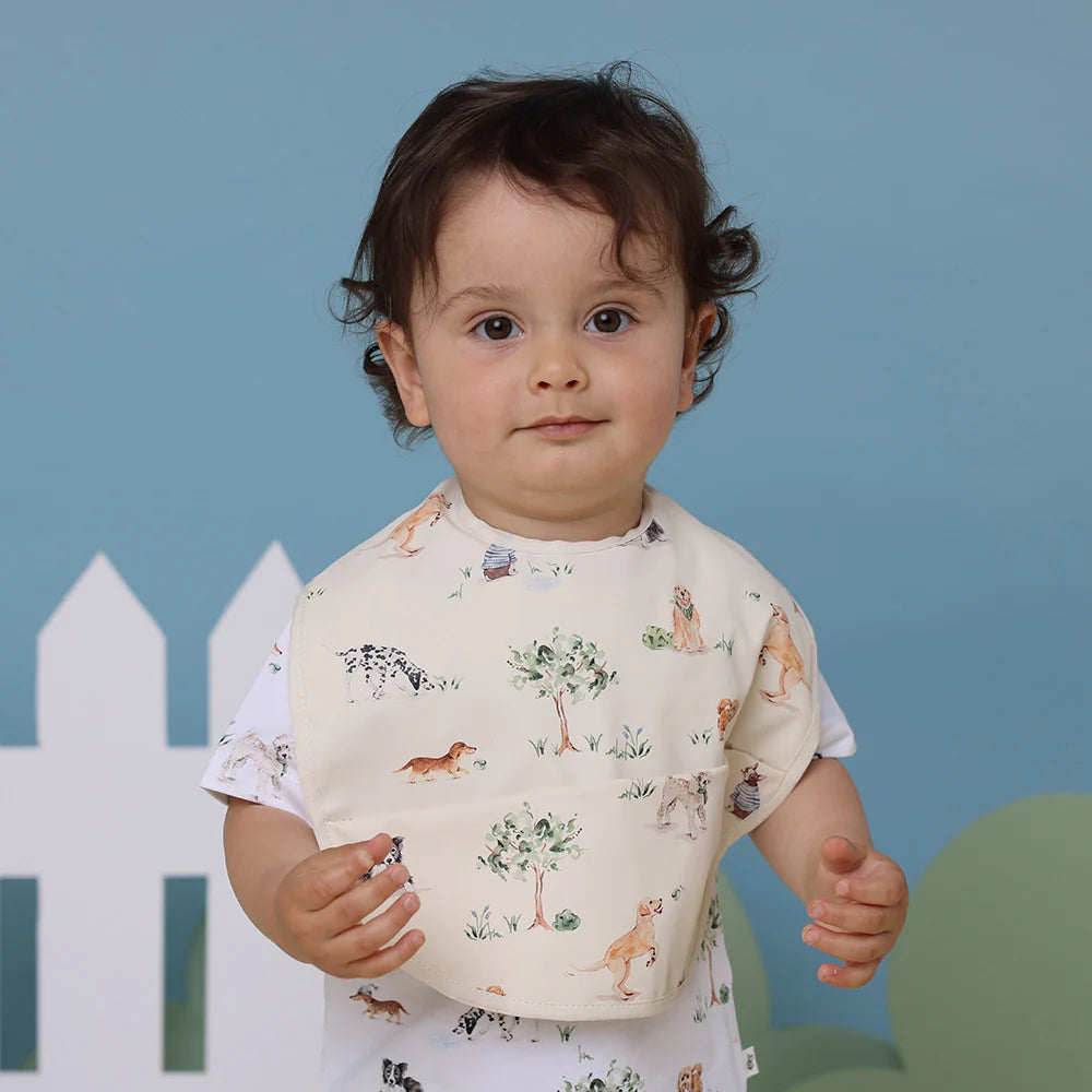 Snuggle Hunny Kids - Waterproof Snuggle Bib | Dog Park