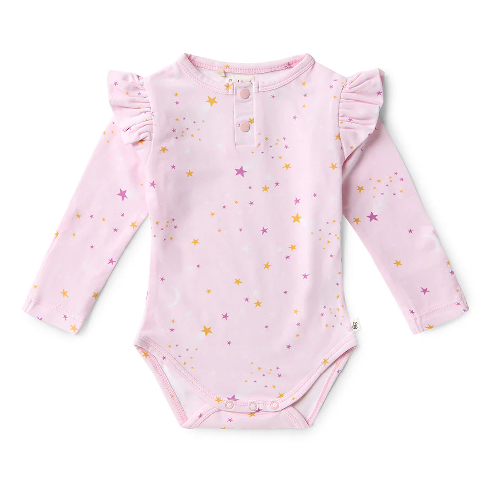 Snuggle Hunny Kids - Long Sleeve Organic Bodysuit | Twinkle