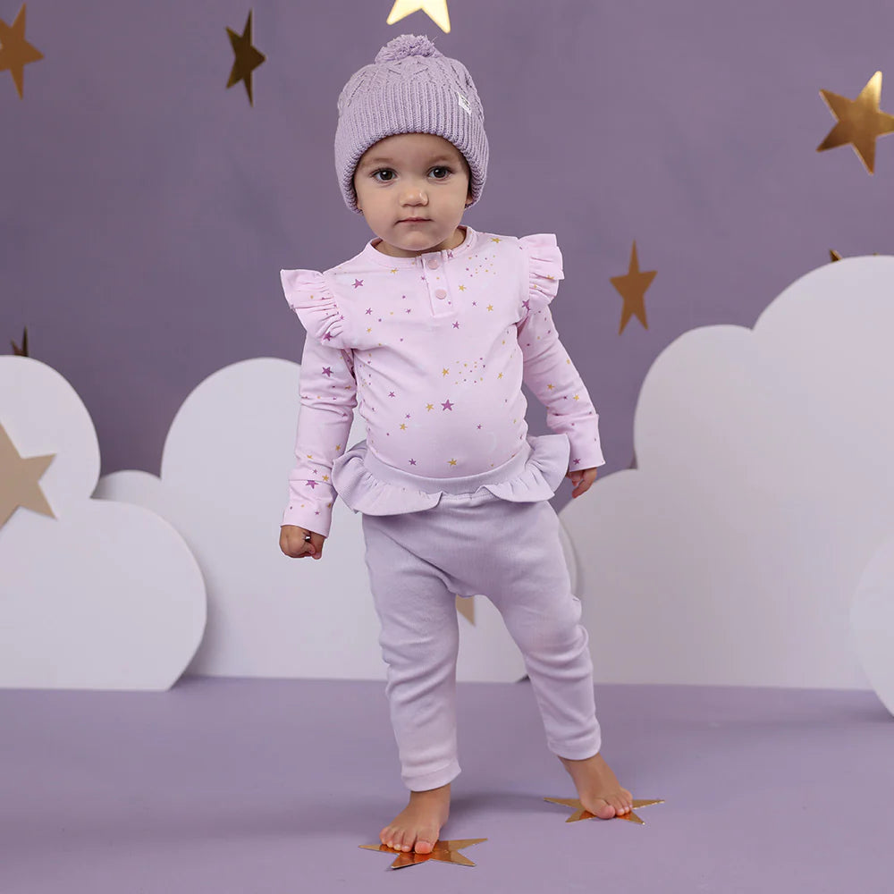 Snuggle Hunny Kids - Long Sleeve Organic Bodysuit | Twinkle