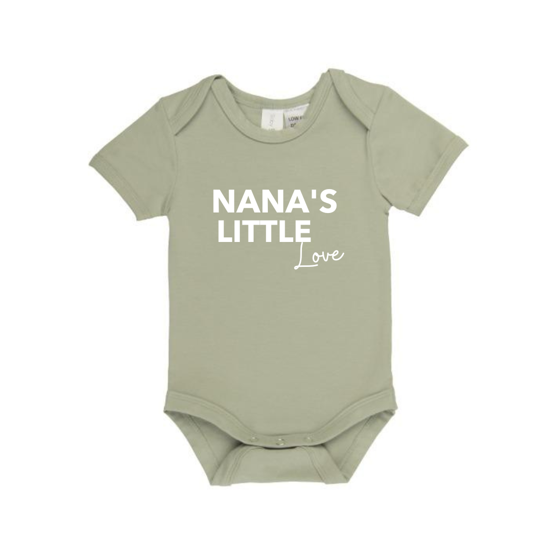 MLW by Design - Nana’s Little Love Bodysuit | Various Colours