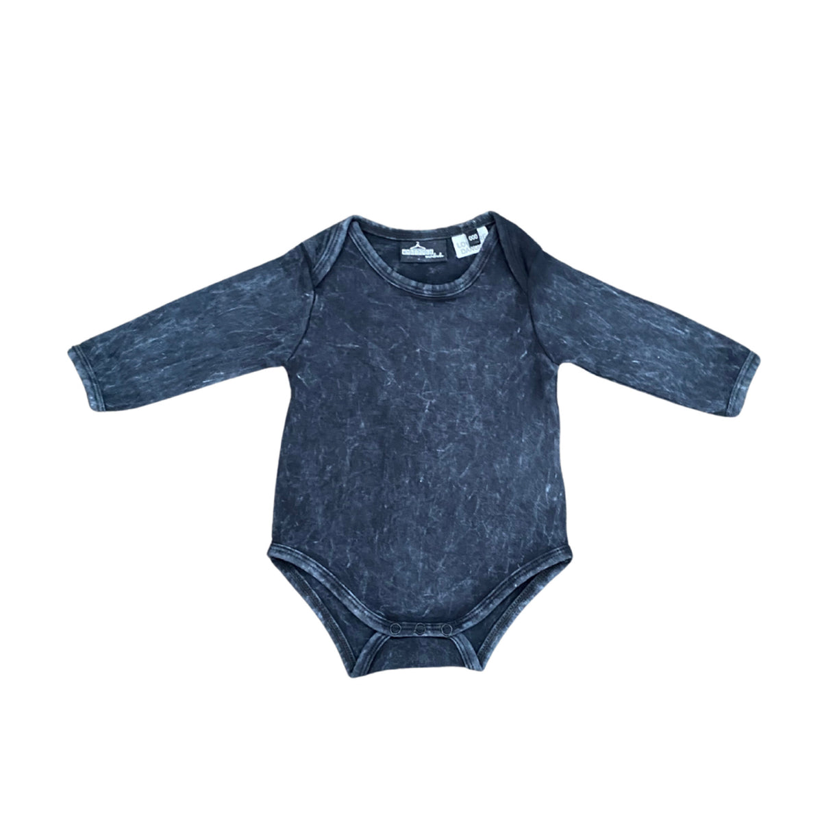 MLW By Design - Basic Long Sleeve Bodysuit | Black Stonewash