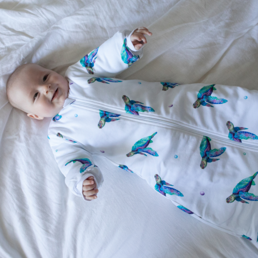 Anchor & Arrow - Winter Sleeping Bag 3.5 Tog | Sea Turtles