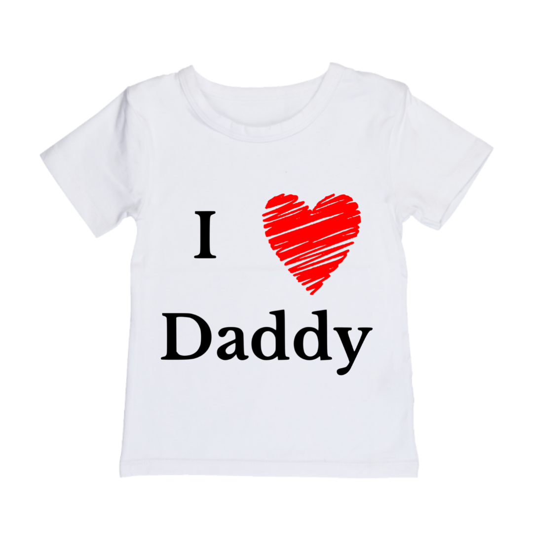 MLW By Design - Love Daddy Tee | Black or White