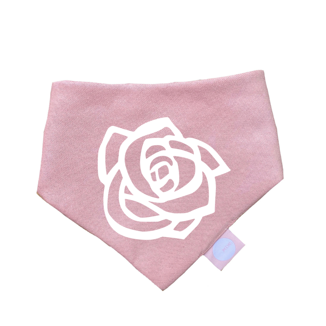 MLW By Design - Rose Bandana Bib | Various Colours *CLEARANCE*