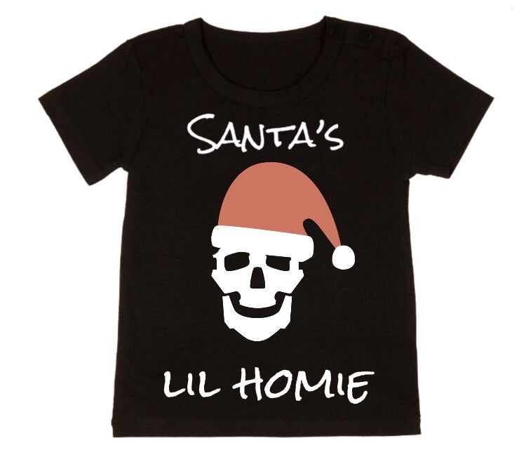 MLW By Design - Santa’s Little Homie Tee | Black or White