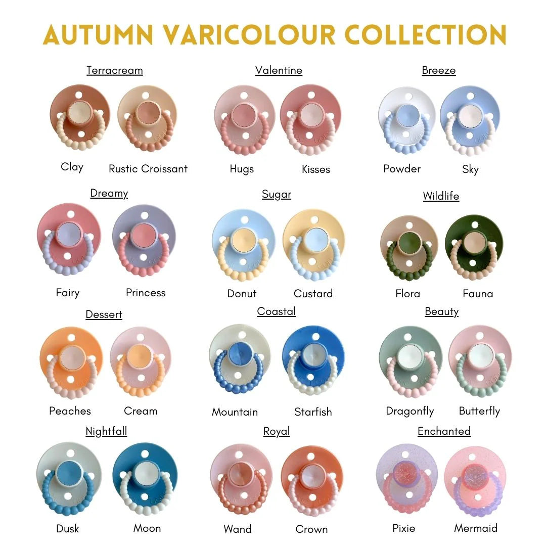 CMC GOLD - CMC Dummies Varicoloured Twin Pack (Size 2) 6m-18m (AIR FILLED) | Multiple Options
