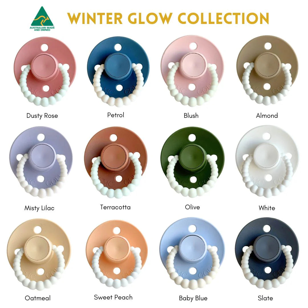 CMC GOLD - GLOW Bubble Dummies Twin Pack (Size 1) NB-6m (AIR FILLED) | Multiple Options