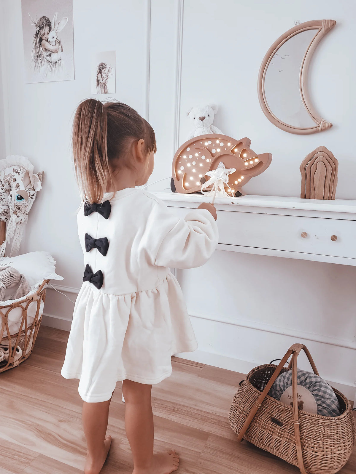 Trio & Co. - Winter Bow Peplum