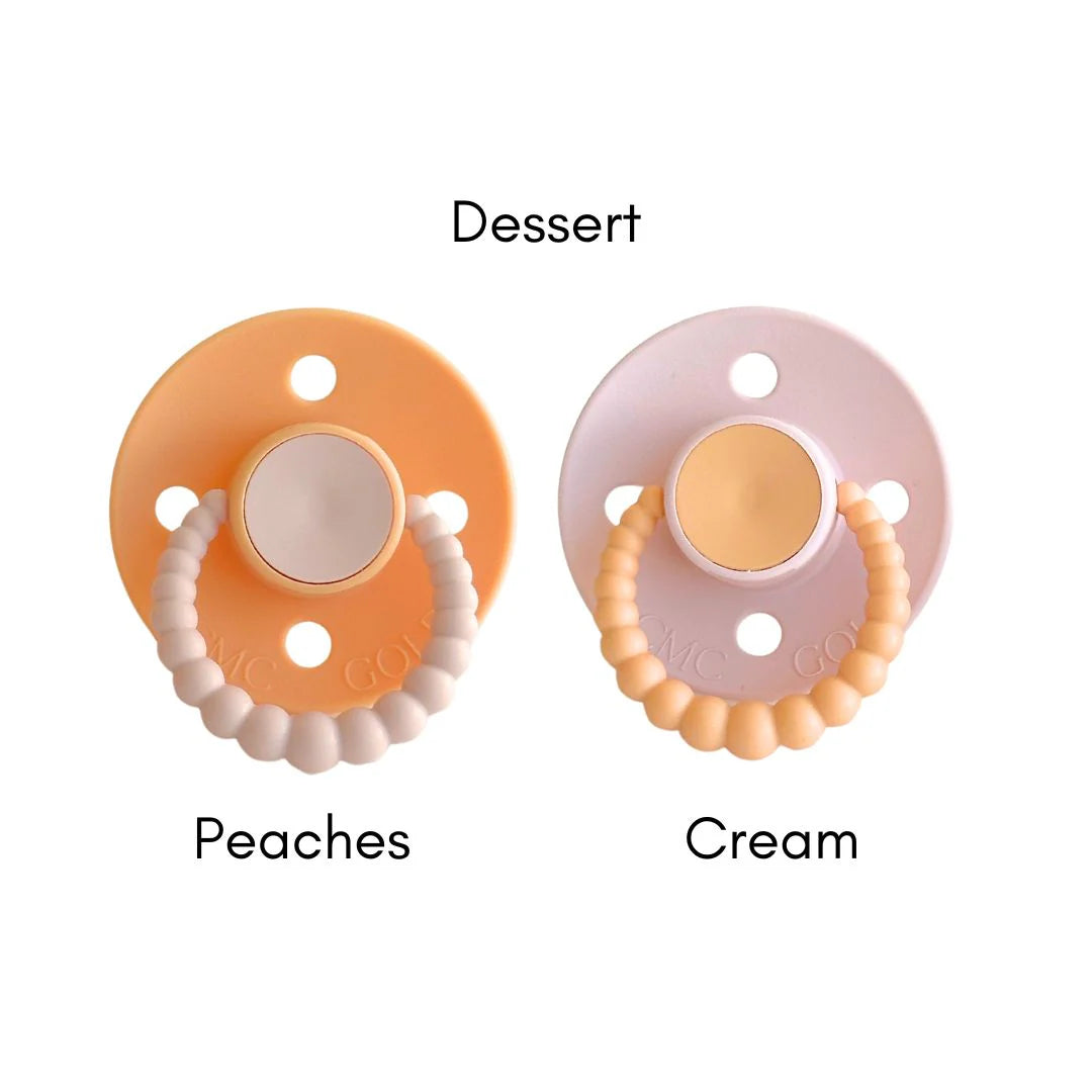 CMC GOLD - CMC Dummies Varicoloured Twin Pack (Size 2) 6m-18m (AIR FILLED) | Multiple Options