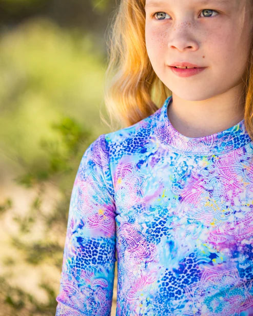 Fernleigh Avenue - Marli Blue Open Back Swimsuit