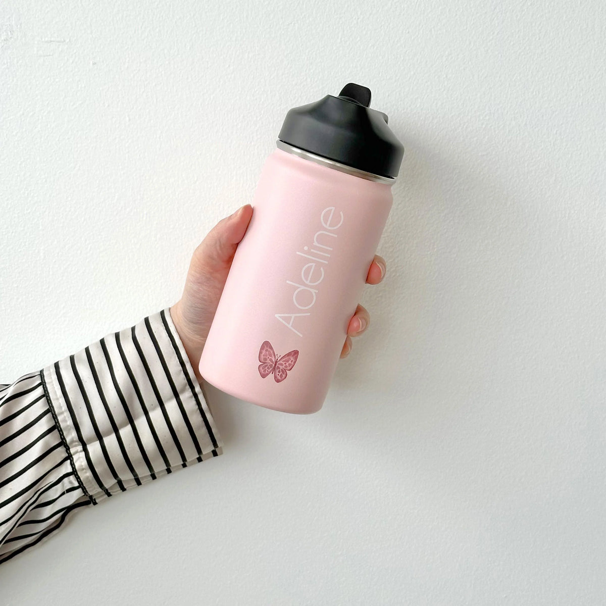 CMC GOLD - Personalised Small Stainless Steel Drink Bottle 350ml | Various Colours