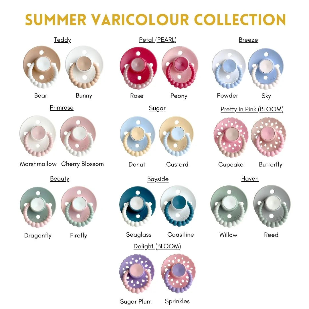 CMC GOLD - CMC Dummies Varicoloured Twin Pack (Size 1) NB-6m | Multiple Options