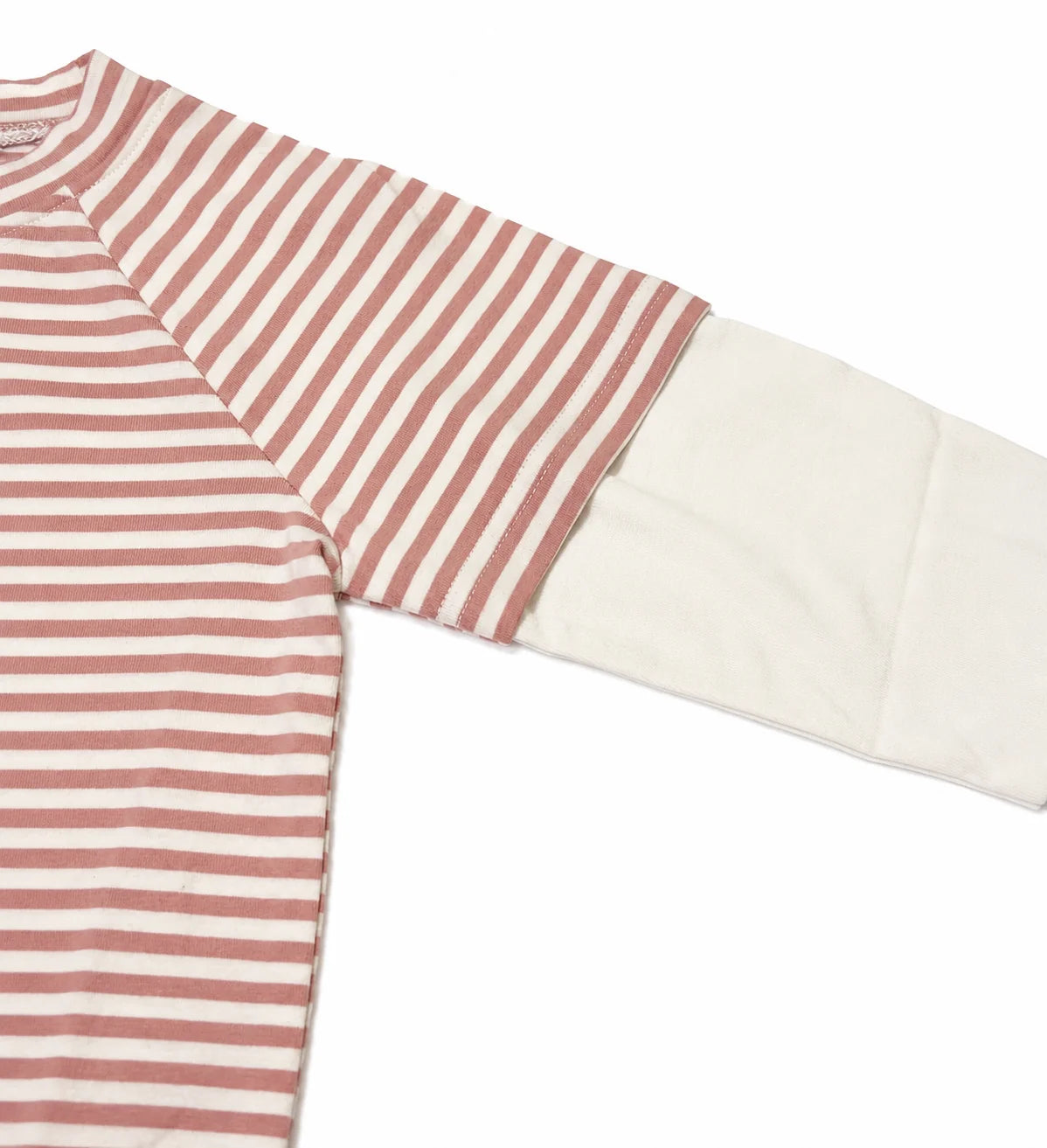 honey & heidi - Stripe Long Sleeve Tee | Blush