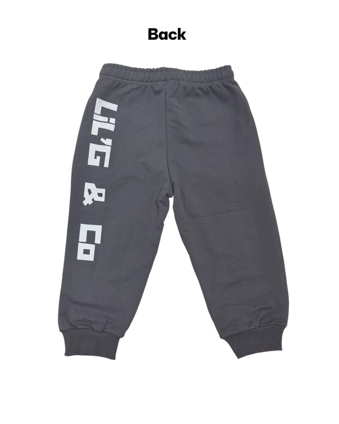 LiL'G & Co. - R&B Vibes Track Pant | Charcoal