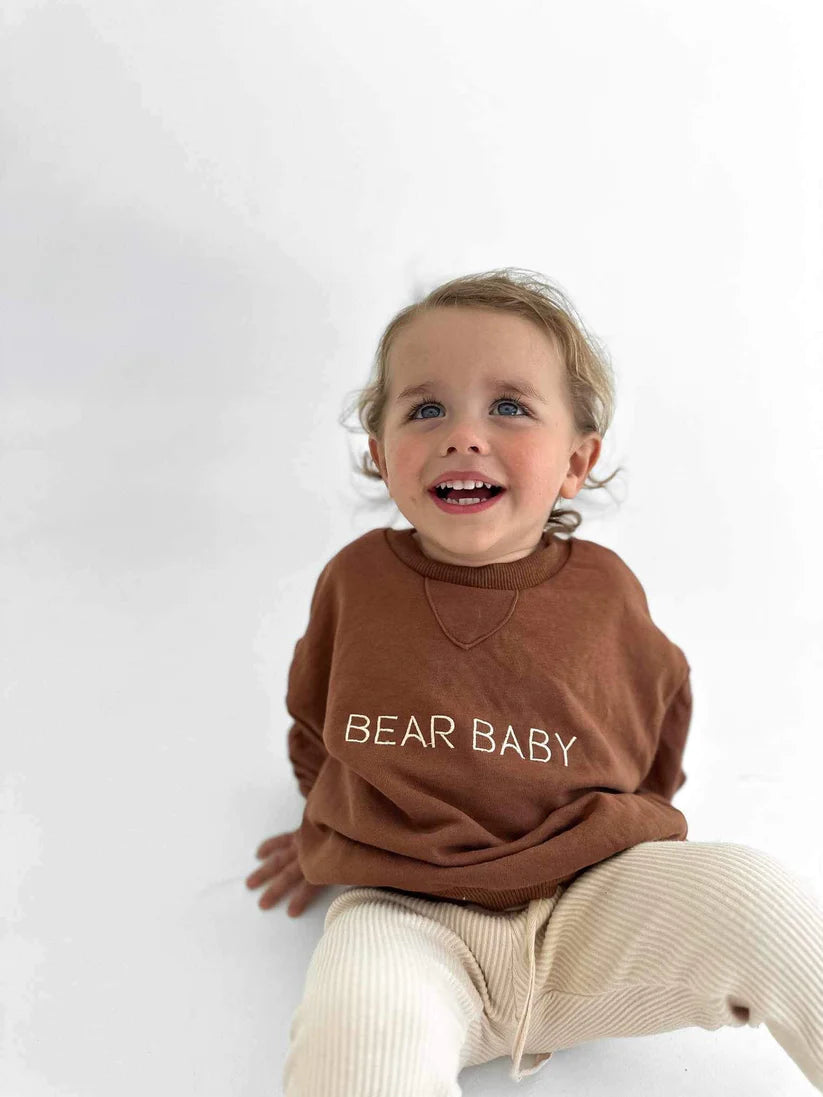 Bear Baby - Jumper | Chocolate