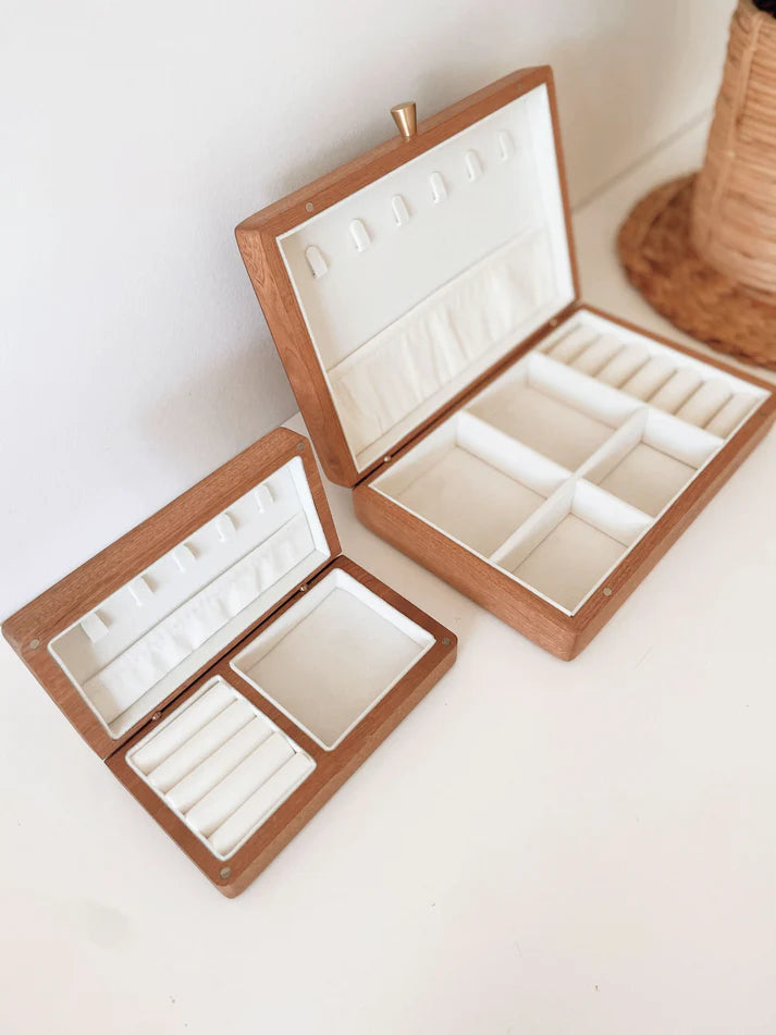 Timber Tinkers - Personalised Wooden Jewellery Box | Monogrammed