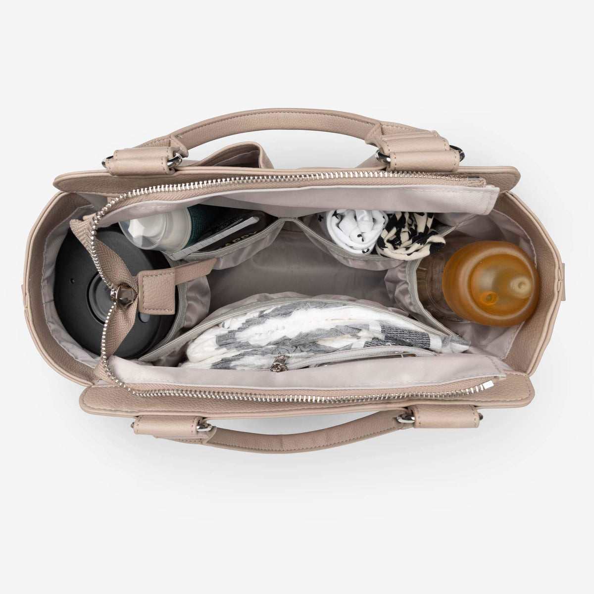 VANCHI - Amelia Convertible Pram Caddy | Stone