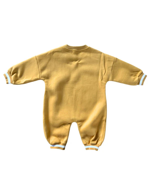Breezy Co. - Fleece Romper | Golden Sun