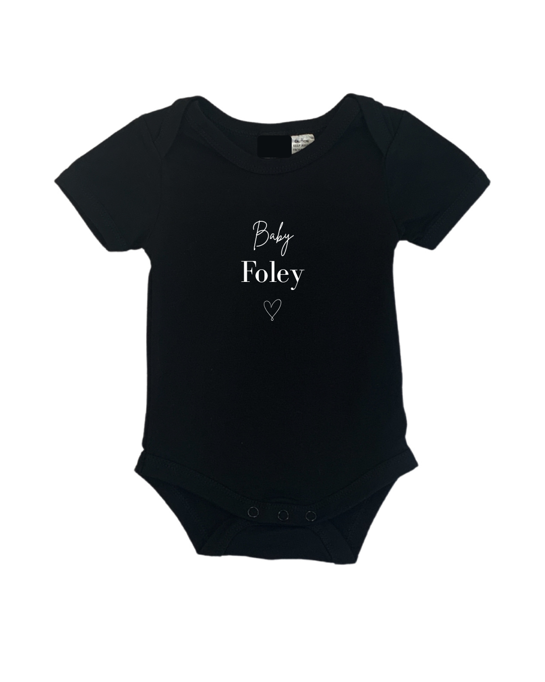 MLW By Design - Pregnany Announcement Personalised Bodysuit | Various Colours